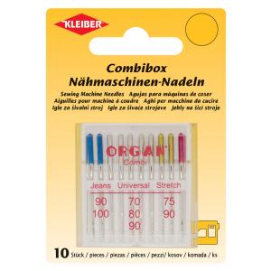 Nähmaschinen-Nadeln in Combi-Box, 10-teilig KLEIBER 69996 (4009691699964)