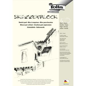 Skizzenblock A3, 120 g qm 50 Blatt FOLIA 8303 (4001868083033)