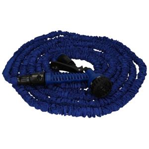 Wasserschlauch, dehnbar, 5 -15 Meter, blau cartrend 10386 (4038373057464)