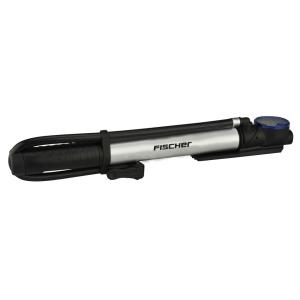 Mini-Fahrrad-Standpumpe 2in1, für alle Ventile FISCHER 85584 (4008153855849)
