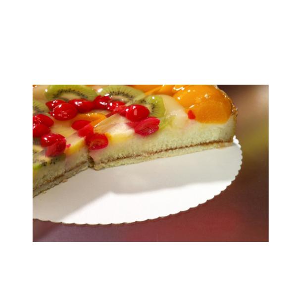 Tortenunterlage 'pure', rund, 280 mm, weiß, 100er PAPSTAR 11368 (4002911113684)