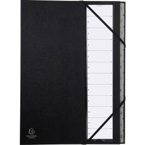 Ordnungsmappe Ordonator, A4, 32 Fächer, schwarz EXACOMPTA 56032E (3130630560326)