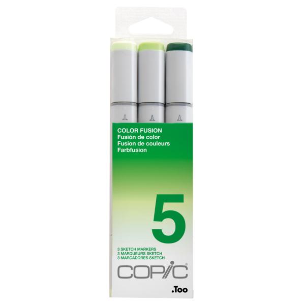 Marker sketch, 3er Set 'Color Fusion 5' COPIC 21075655 (4511338053560)