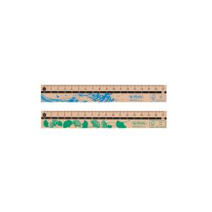 Holzlineal GREENline, 300 mm herlitz 300006039 (4008110260044)