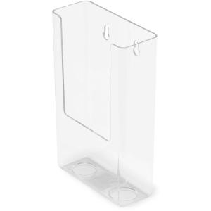 Prospekthalter, flach, 1/ 3 DIN A4 hoch, glasklar deflecto 76001 (0079916760919)