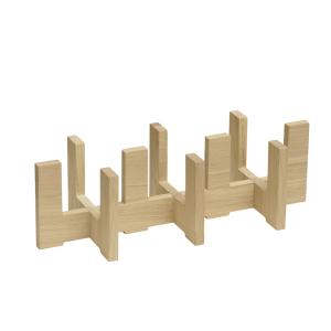 Podest für Glaskaraffe VALO, 3-fach, aus Eichenholz APS 14023 (4004133140233)