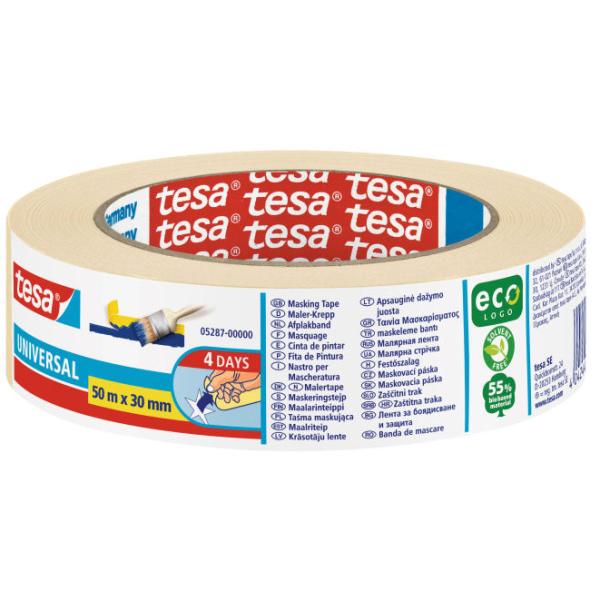 Tesa Economy Kreppband Beige 50,0 Mm X 50,0 M 1 Rolle 05288-00000-06 (4042448804853)