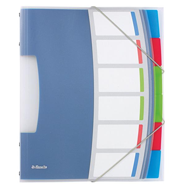 Ordnungsmappe VIVIDA, A4, PP, 12 Fächer, mehrfarbig Esselte 624030 (4049793028521)