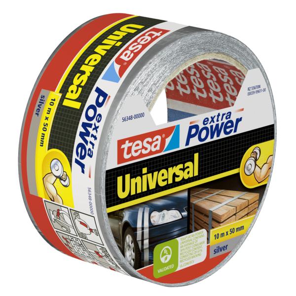 Folienband extra Power Universal, 50 mm x 50 m, schwarz tesa 56389-00001-08 (4042448033376)