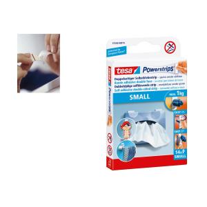 Powerstrips SMALL, Haltekraft: max. 1, 0 kg tesa 57550-00014-21 (4042448103956)