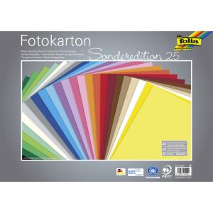 Fotokarton, (B)350 x (H)500 mm, 300 g/ qm, sortiert folia 6135/25 99 (4001868049268)