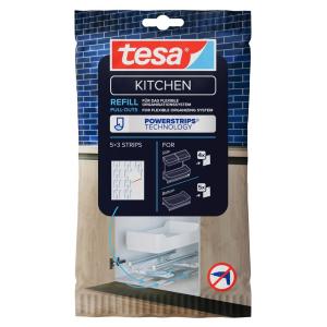 KITCHEN Powerstrips Nachfüllset für Schrankauszüge tesa 70064-00000-00 (4063565472787)