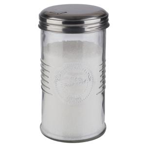 Zuckerdosierer OLD FASHIONED, Glas/ Edelstahl APS 40510 (4004133405103)