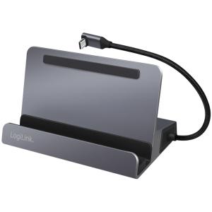 USB 3.2 Gen1 Dockingstation mit Halterung, 6-Port LogiLink UA0408 (4052792070019)