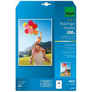 InkJet-Everyday-Foto-Papier, DIN A4, hochglänzend sigel IP712 (4004360998904)