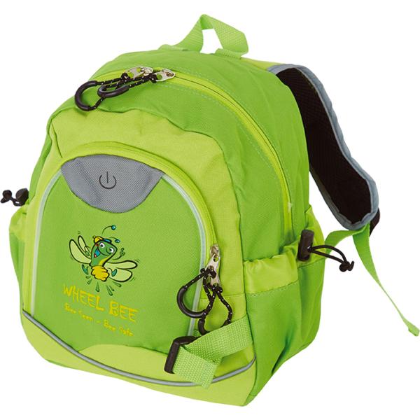 Kinder-Rucksack Kiddy Bee, grün WHEEL BEE 950012 (3830058980323)