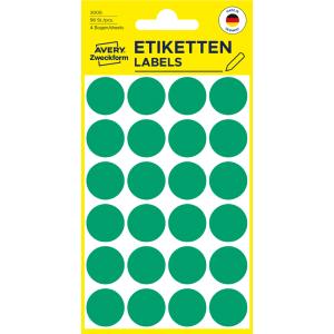 Markierungspunkte, Durchmesser 12 mm AVERY Zweckform 3088 (4004182030882)