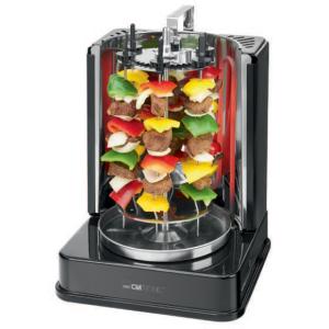 Döner-Vertikalmultigrill DVG 3686, schwarz CLATRONIC 263831 (4006160638318)