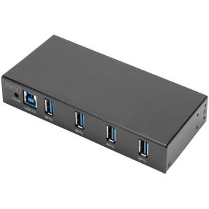 USB 3.0 Hub Industrial Line, 4-Port DIGITUS DA-70257 (4016032490470)