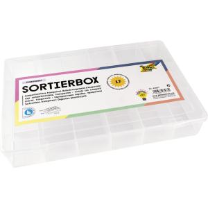 Sortierbox, aus PP, 17 Fächer, transparent folia 43001 (4001868074772)
