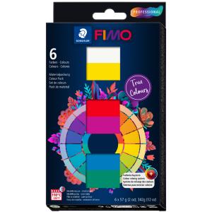 PROFESSIONAL Modelliermasse-Set 'True Colours', 6er Set FIMO 8043 C6-1 (4007817164136)