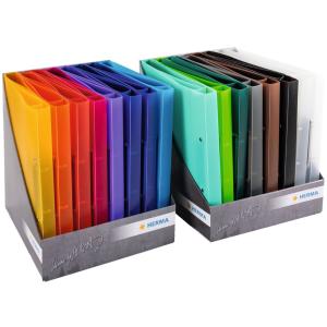 Ringbuch, DIN A4, 2-Ring-Mechanik, Theken-Display HERMA 20128 (4008705201285)