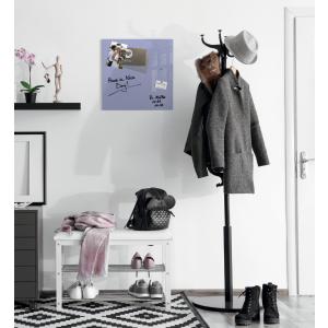 Glas-Magnettafel Artverum, lavendel, (B)480 mm sigel GL119 (4004360792632)