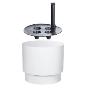 Blumentopf PAULINA, Durchmesser: 400 mm, betongrau orthex 487767 (6411764877670)