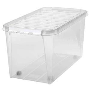 Aufbewahrungsbox CLASSIC 70 L, Clips: schwarz smartstore 3530170 (7310543530173)