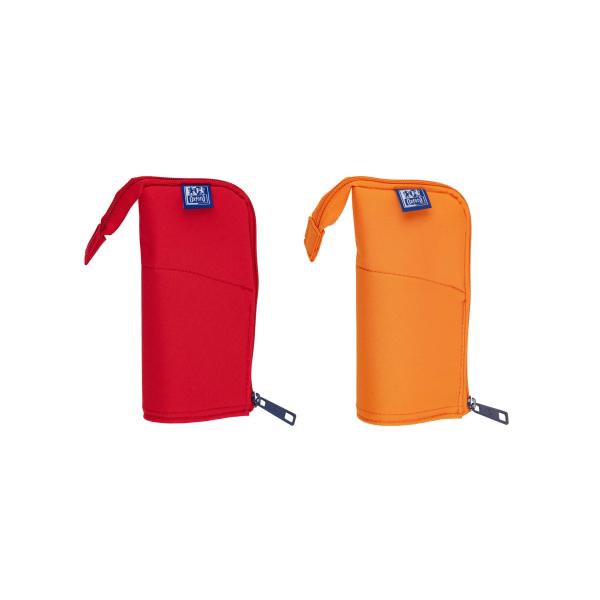 Schlamper-Etui 'Stand-Up', Polyester, rot Oxford 400183527 (4006144068209)