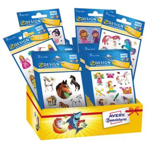 ZDesign KIDS Girl Sortiment AVERY Zweckform 48664 (4004182486641)