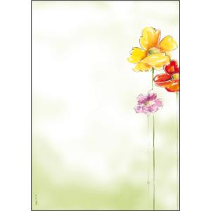 Design-Papier, DIN A4, 90 g/ qm, Motiv 'Sunflower' sigel DP694 (4004360966606)