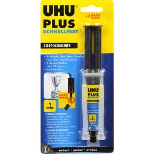 2-Komponenten-Klebstoff plus schnellfest, 27 g Doppel- UHU 45725 (4026700457254)