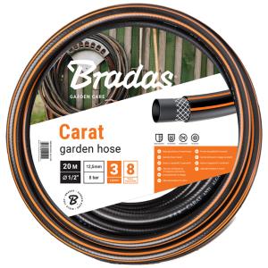 Gartenschlauch CARAT, 1/ 2', schwarz/ orange, 30 m Bradas WFC1/230 (5904182442014)