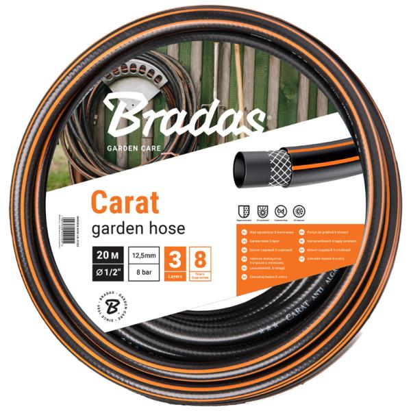 Gartenschlauch CARAT, 3/ 4', schwarz/ orange, 50 m Bradas WFC3/450 (5904182442045)