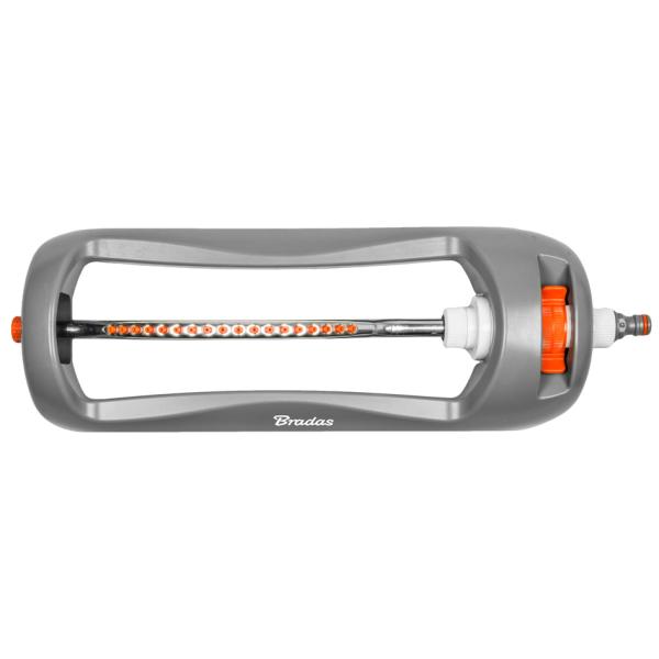 Viereckregner WHITE LINE, 18 Düsen, grau/ orange Bradas WL-Z24 (5907544415558)