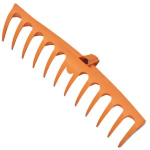 Rechen-Aufsatz TQ, 12 Zinken, orange Bradas TQ-G12 (5907544411246)