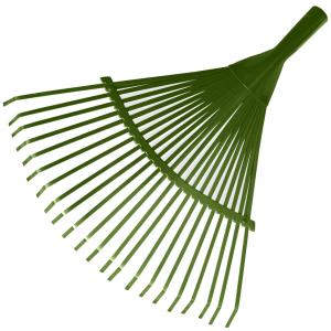Fächerrechen-Aufsatz, aus Metall, 22 Zinken, grün Bradas KT-W004A (5904182448474)