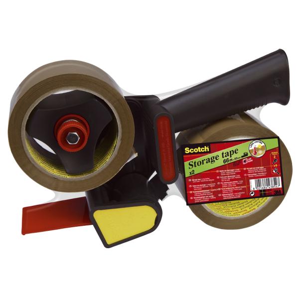 Handabroller 309R2D für Verpackungsklebeband, schwarz Scotch 3100044008 (8021684438547)