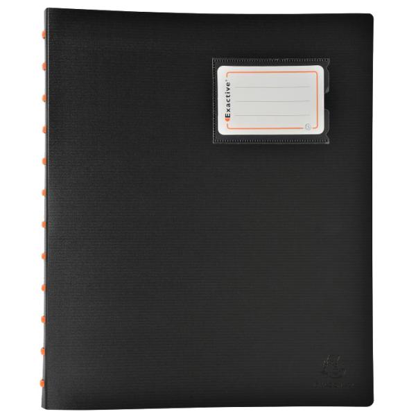 Sichtbuch EXACTIVE, DIN A4, 40 Hüllen, schwarz EXACOMPTA 86434E (3130630864349)