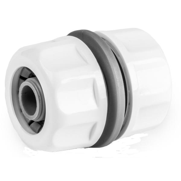 Schlauchverbinder WHITE LINE, 1' auf 3/ 4', weiß Bradas WL-2111 (5904182442748)