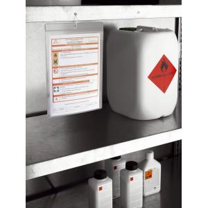 Hänge-Sichttasche, DIN A6, Hochformat, PP, genarbt DURABLE 2302-19 (4005546215730)