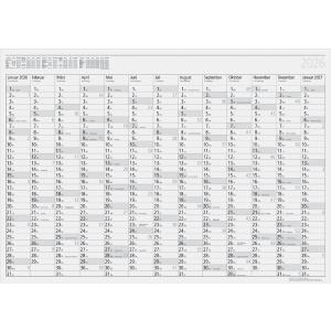 Wandkalender 'Plakatkalender young design PLUS' rido ide 7033610006 (4003273791206)