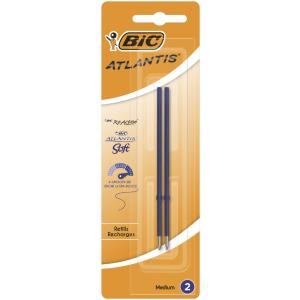 BIC Kugelschreiber-Mine X-Smooth Refill schwarz, 2er Blister Bic 8924101 (3086129900015)