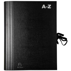 Vorordner A-Z, für DIN A4, schwarz EXACOMPTA 61550B (3130630615507)