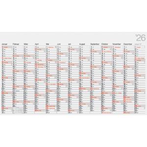 Wandkalender 'Plakatkalender young design XL', 2026 rido ide 7033690006 (4003273792418)