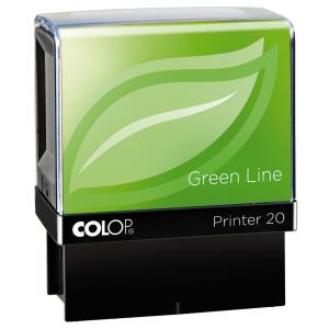 Textstempel Printer 20 Green Line, 4-zeilig, Gutschein COLOP 165076 (9004362532989)
