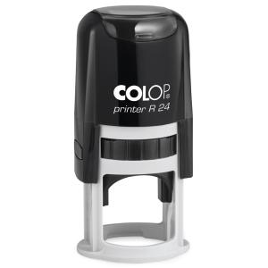 Textstempel Printer R24, rund, schwarz COLOP 166915 (9004362539735)