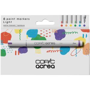 Marker acrea 'Light', 6er Set COPIC 20077602 (4511338064672)