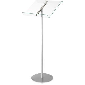Rednerpult, transparent/ silber deflecto 79166 (5055425953948)